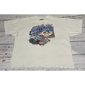 Dale Earnhardt Jr 2014 Annual Daytona 500 Win 3XL White T Shirt Chase Authentic